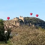 住宿加早餐酒店 Belle-vue Hotes Au Coeur De La Vallee Des Chateaux 卡斯泰尔诺拉沙佩尔