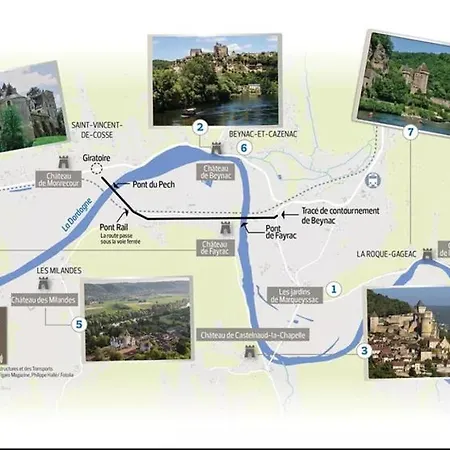 Belle Vue D'hotes Pres Sites Touristiques Castelnaud-la-Chapelle